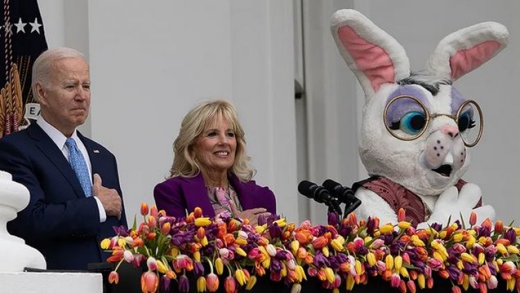 Easter Egg Roll: Ο Τζο Μπάιντεν φιλοξένησε την παραδοσιακή «πασχαλινή αυγοδρομία» στον Λευκό Οίκο