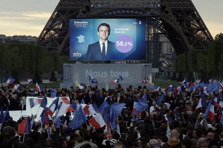 France's Macron wins re-election: Ο Μακρόν νικητής με 58,2% - Ενωτικός στην επινίκεια ομιλία του!! Από σήμερα θα είμαι πρόεδρος όλων!!