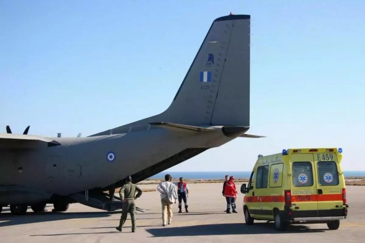 Medical AirLift from Mykonos: Αεροσκάφος B-350C μετέφερε ασθενή, από τη Μύκονο στην Ελευσίνα