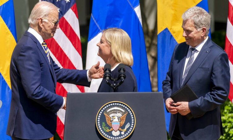 President Joe Biden: Φινλανδία και Σουηδία πληρούν όλα τα κριτήρια για να ενταχθούν στο ΝΑΤΟ