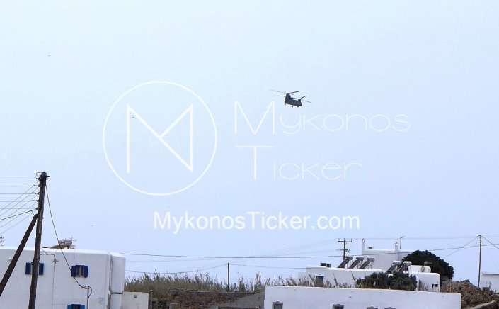Medical AirLift from Mykonos: Αεροδιακομιδή ασθενή με Super Puma, από τη Μύκονο στην Ελευσίνα