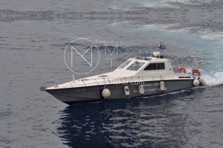 Mykonos Coast Guard: Προσάραξη σκάφους, εντός του κόλπου Ορνού Μυκόνου