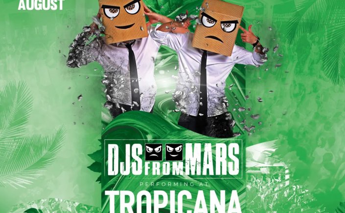 Tropicana Mykonos: Djs From Mars on the decks of Tropicana, Wednesday August 10th, 2022