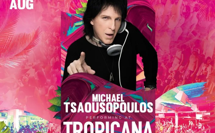 Tropicana Mykonos: One of the best Djs in Greece Michael Tsaousopoulos on the decks of Tropicana, Thursday, August 25th, 2022. [pics &video]