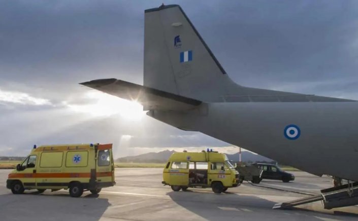 Medical AirLift from Mykonos: Αεροδιακομιδές ασθενών από Μύκονο προς Ελευσίνα