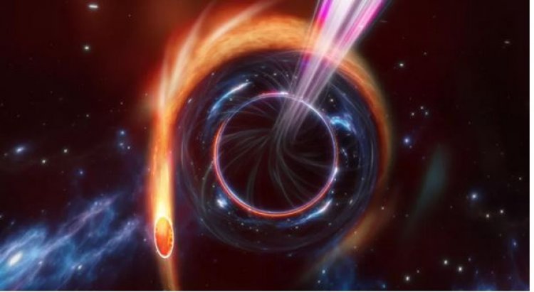Super Rare Black Hole: Ανιχνεύθηκε η πιο μακρινή μαύρη τρύπα που «καταπίνει» άστρο, στέλνοντας υπέρλαμπρο πίδακα ακτινοβολίας προς τη Γη