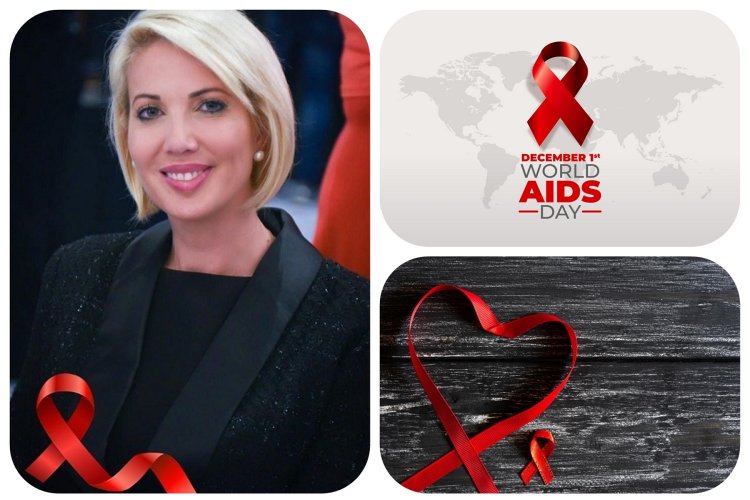 ND's MP Katerina Monogiou: Μήνυμα της Κατερίνας Μονογυιού για την Παγκόσμια Ημέρα AIDS