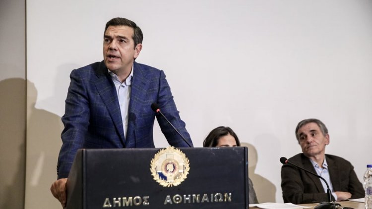 SYRIZA Leader Alexis Tsipras: «Δωρεά φιλανθρωπίας» η φορολόγηση υπερκερδών των διυλιστηρίων