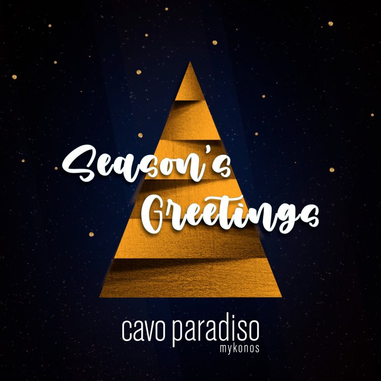 Joyeuses Fêtes! Cavo Paradiso extends Greetings on Christmas & Holiday Season