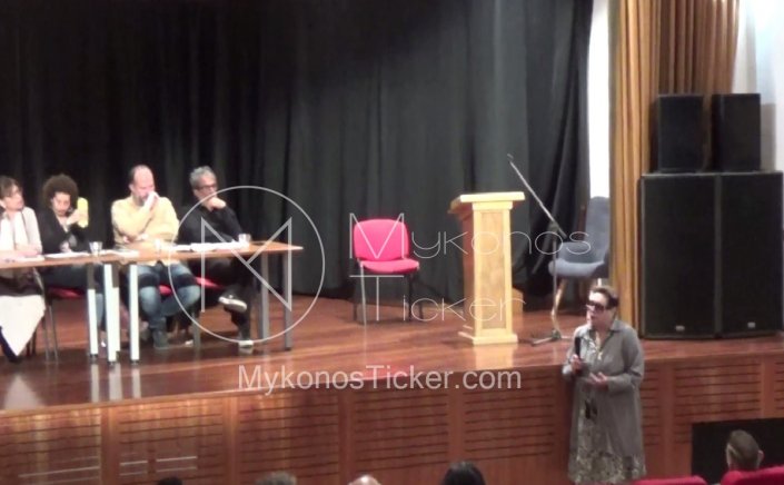 Mykonos - Αλέκα Δήμου: Αιτία του κακού δεν είναι ο Δήμος, οι Δημοτικοί άρχοντες και οι πολίτες αλλά η έλλειψη αστυνόμευσης και η διαφθορά [Video]