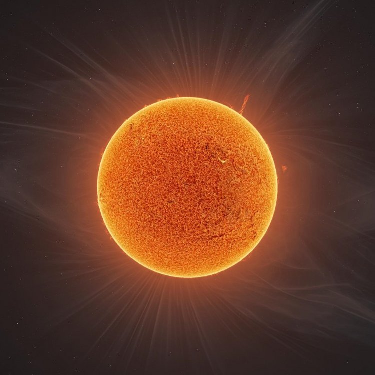 The solar Corona: Ο ήλιος σε όλο το μεγαλείο του!! Μια απίστευτη εικόνα 140 megapixel!!
