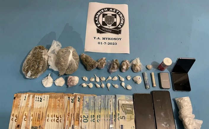 Mykonos arrests: Συνελήφθησαν για διακίνηση ναρκωτικών στη Μύκονο