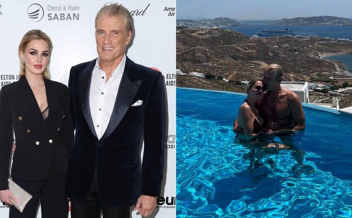 “Rocky” star Dolph Lundgren: Ο πρωταγωνιστής του “Creed II” Dolph Lundgren παντρεύτηκε την κατά 38 χρόνια νεότερη σύντροφό του Emma Krokdal στη Μύκονο