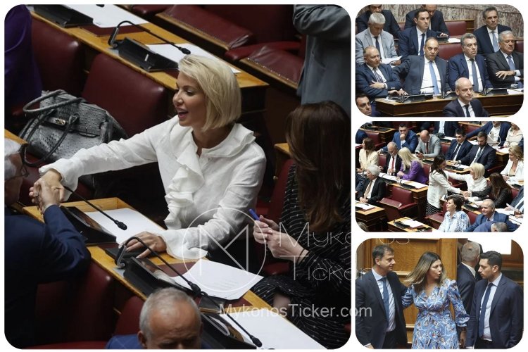 Hellenic Parliament: Πηγαδάκια, χειραψίες, αστεία!! Όλες οι παρουσίες σήμερα στη Βουλή [pics]