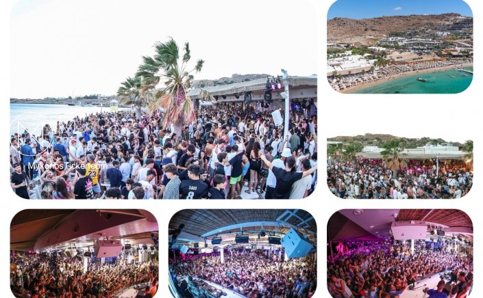 Tropicana Mykonos: Closing Week Parties take place on the 18th & 21st October 2023 - Do not miss these loaded nights of style and fun!