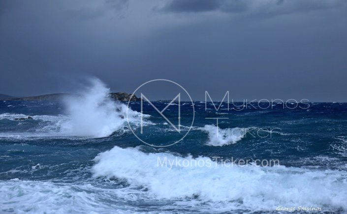 Marine Forecast: Αναγγελία Νοτίων Θυελλωδών Ανέμων έως 8 bf - Διαρκής Ετοιμότητα από το Λιμεναρχείο Μυκόνου!!