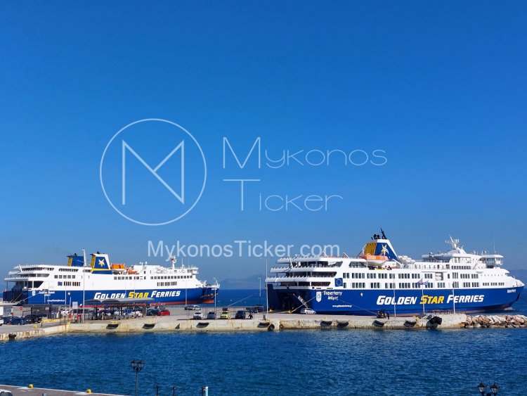 Ferry Routes: Δρομολόγια πλοίων Ραφήνα - Μύκονος, για το διάστημα από 17 έως και 21 Φεβρουαρίου