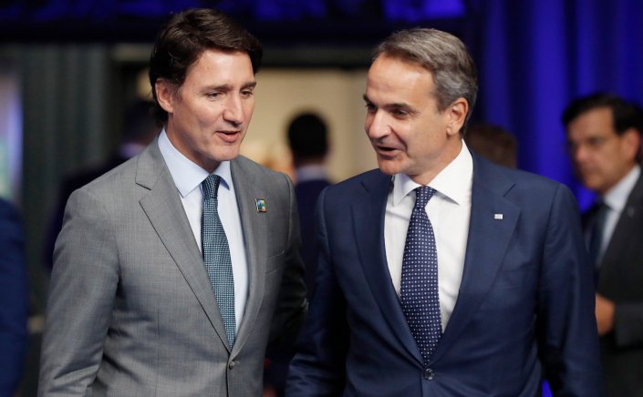 PM Mitsotakis: Συνάντηση με Τριντό, ο Μητσοτάκης!!  Επενδύσεις, Canadair και επιστολική ψήφος στην ατζέντα Μητσοτάκη στον Καναδά!!