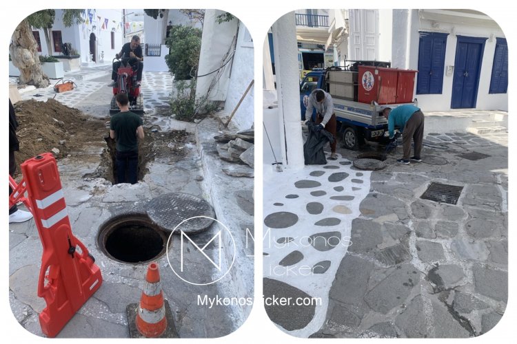 Mykonos - ΔΕΥΑΜ: Έκτακτη ολιγόωρη διακοπή υδροδότησης στα Τρία Πηγάδια - Σε εξέλιξη οι εργασίες στο δίκτυο αποχέτευσης