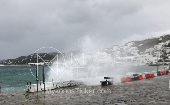 Marine Forecast: Αναγγελία Βορειοδυτικών Θυελλωδών Ανέμων έως 8 bf, στο Αιγαίο - Διαρκής Ετοιμότητα από το Λιμεναρχείο Μυκόνου!!