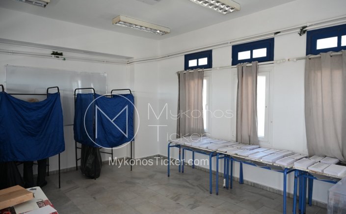 European election results 2024 - Mykonos: Τα αποτελέσματα των Ευρωεκλογών στην Μύκονο