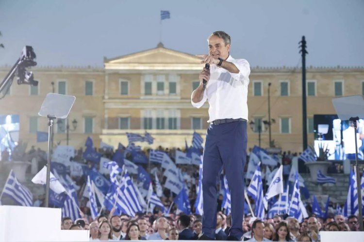 European elections 2024 - Mitsotakis:  Όλη η Ελλάδα θα είναι πάλι μπλε και η ΝΔ ξανά νικήτρια