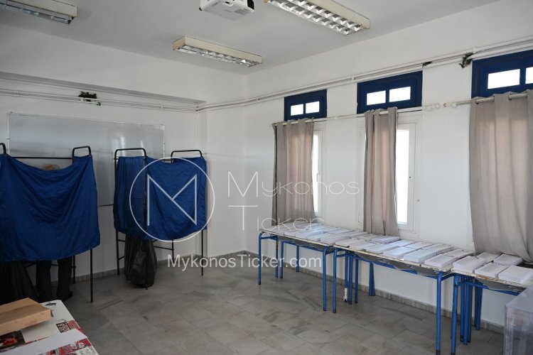 European election results 2024 - Mykonos: Τα αποτελέσματα των Ευρωεκλογών στην Μύκονο
