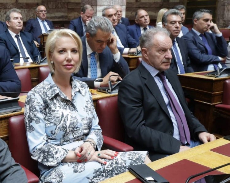 MP Katerina Monogiou: Η Κατερίνα Μονογυιού στη συνεδρίαση της Κοινοβουλευτικής Ομάδας της Νέας Δημοκρατίας  