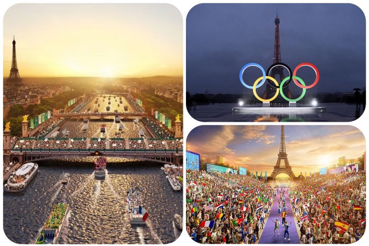 2024 Olympics opening ceremony: Δείτε live εικόνα από το Παρίσι, ανήμερα της Τελετής έναρξης των Ολυμπιακών Αγώνων 2024, στον Σηκουάνα!!