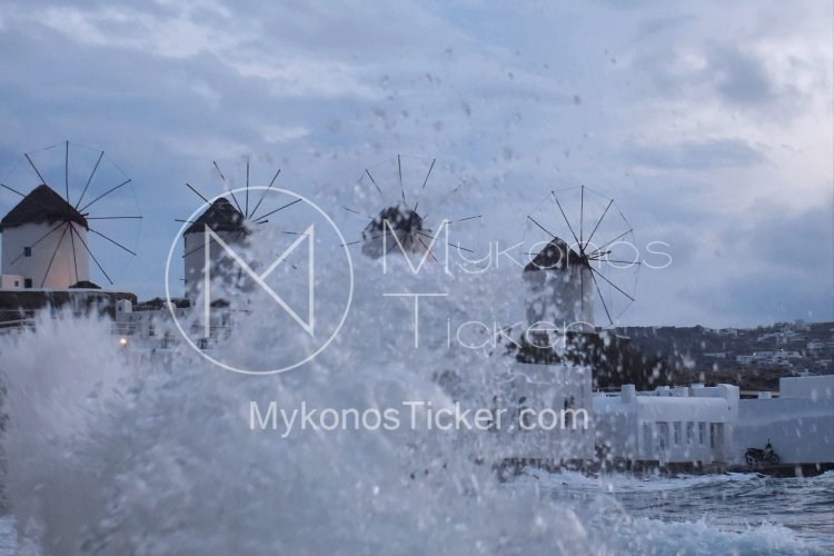 Marine Forecast: Αναγγελία Βορείων Θυελλωδών Ανέμων έως 8 bf - Διαρκής Ετοιμότητα από το Λιμεναρχείο Μυκόνου!!