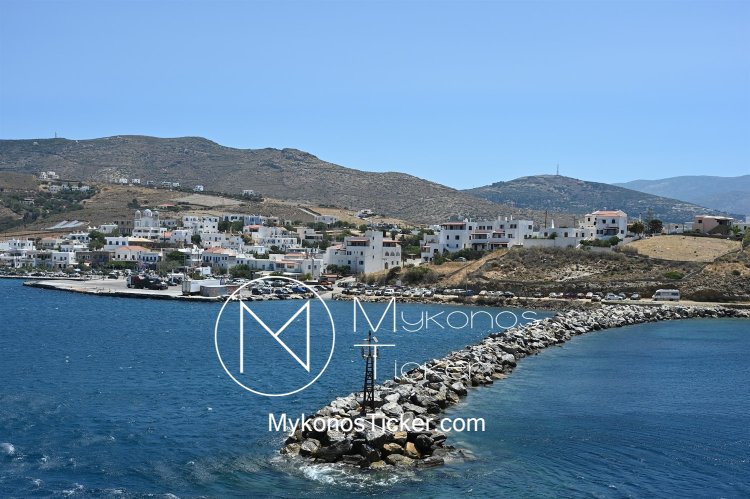 Mayor of Andros: Ξεκινά η σύνταξη μελέτης για την εξομοιούμενη λιμενική ζώνη Γαυρίου