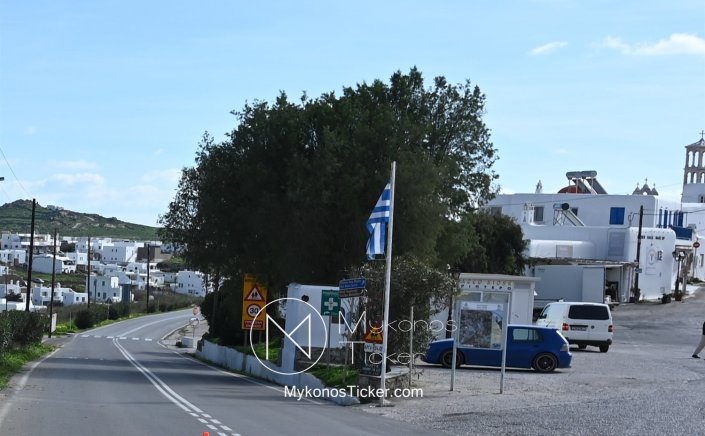Ολιγόωρη διακοπή υδροδότησης στην πλατεία Ανω Μεράς, λόγω τεχνικών εργασιών σε αγωγό ύδρευσης