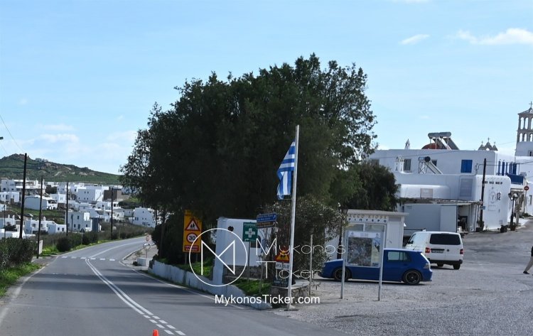 Ολιγόωρη διακοπή υδροδότησης στην πλατεία Ανω Μεράς, λόγω τεχνικών εργασιών σε αγωγό ύδρευσης