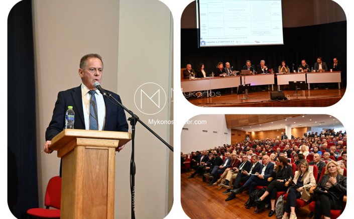 Χρ. Βερώνης: “ Το Πολεοδομικό Σχέδιο δεν γίνεται δεκτό-Δεσμεύετε τις περιουσίες των Μυκονιατών και στερείτε το δικαίωμα της στέγης από τις επόμενες γενιές” [Video]