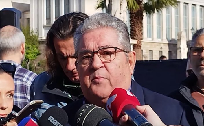 KKE Leader Koutsoubas: Η απεργία στέλνει ηχηρό μήνυμα να δοθούν λεφτά για μισθούς, παιδεία, υγεία και όχι για των πολέμων τα σφαγεία