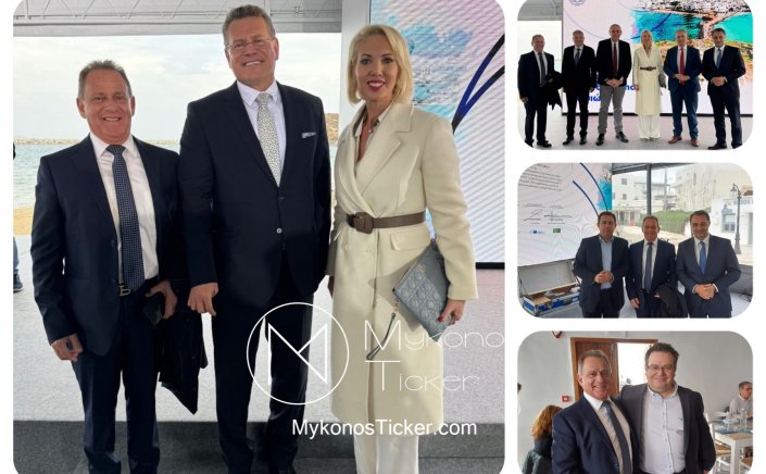 Island Decarbonisation Fund: O Xρήστος Bερώνης στην τελετή υπογραφής της σύμβασης για τη σύσταση του Ταμείου Απανθρακοποίησης Νήσων