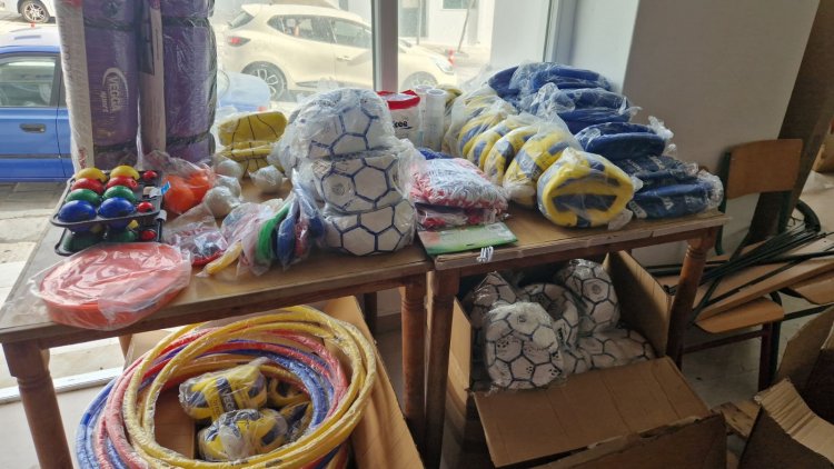 Municipality of Tinos: Νέος αθλητικός εξοπλισμός για τα σχολεία της Τήνου