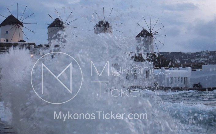 Marine Forecast: Αναγγελία Βορείων - Βορειοανατολικών Θυελλωδών Ανέμων έως 8 bf - Διαρκής Ετοιμότητα από το Λιμεναρχείο Μυκόνου!!