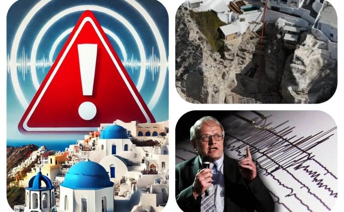 Santorini earthquakes - Τσελέντης: Σκάβουν προκλητικά την ασταθή γη της - Οι Αρχές ποιούν την νήσσα