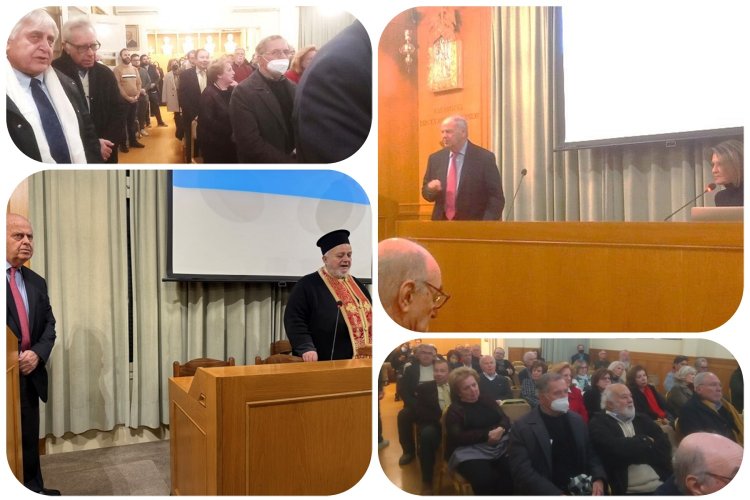 Cycladic Studies Society: Έκοψε την πίτα της η Εταιρεία Κυκλαδικών Μελετών, στην αίθουσα της «Αδελφότητος των εν Αθήναις Τηνίων»