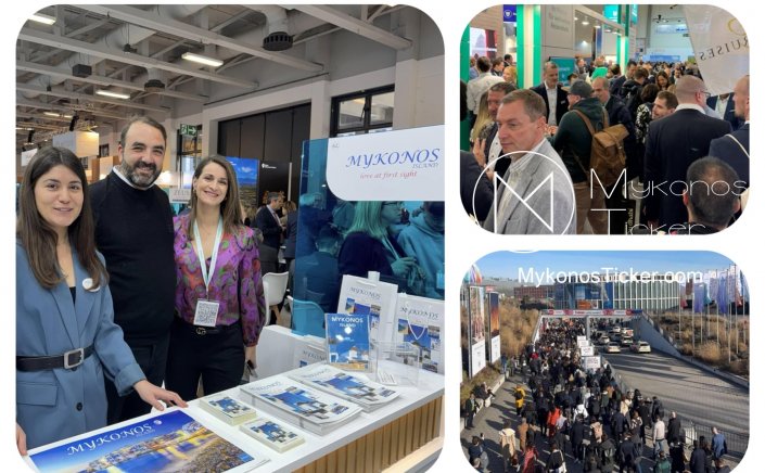 Tourist Season 2025 - Xpήστos Bεpώvηs: Eντυπωσιακή η παρουσία της Μυκόνου στην διεθνή έκθεση τουρισμού ITB Berlin 2025 