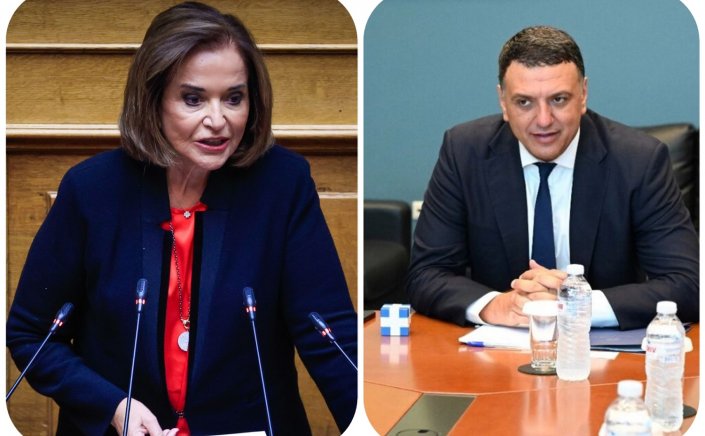 Shipping Min Kikilias / Κικίλιας για Ντόρα Μπακογιάννη: «Έχουμε κράτος Δικαίου, όχι καφενείο φίλων και γνωστών»