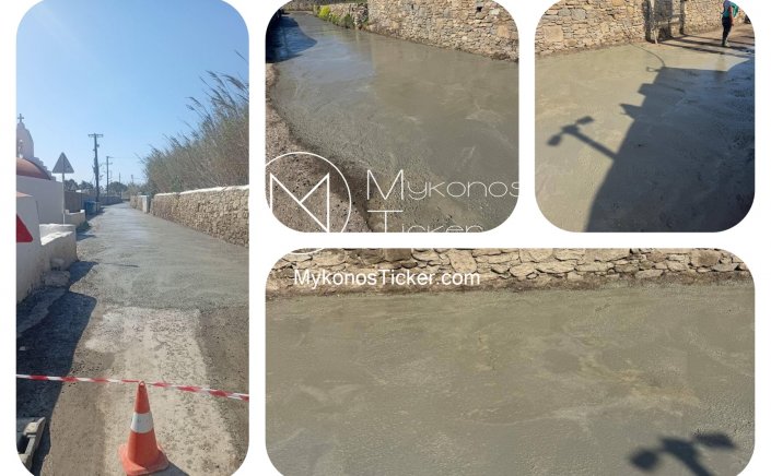 Mykonos Infrastructure Reset: Ριζική ανακατασκευή οδοστρώματος στο Μαράθι - Η τεχνική στρατηγική Βερώνη για σσφαλείς δρόμους στο Νησί