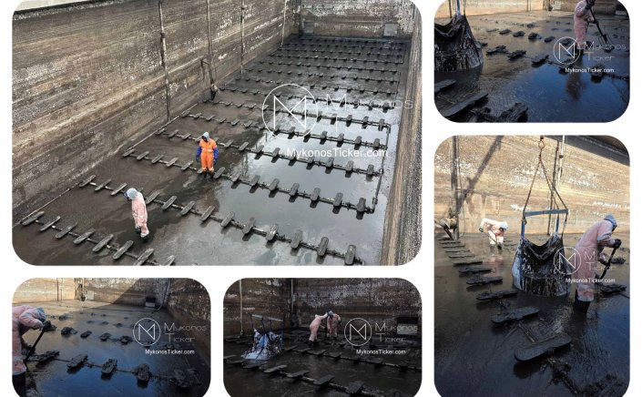 Η ΔΕΥΑ Μυκόνου βελτιστοποιεί τις δεξαμενές Βιολογικού για μέγιστη απόδοση οξυγόνωσης ενόψει τουριστικής αιχμής