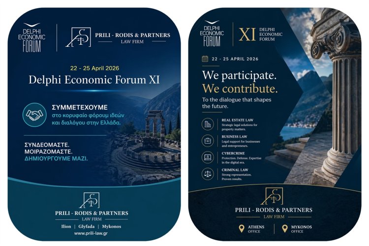 Legal Innovation at Delphi Economic Forum XI, Prili–Rodis & Partners: Η Νομική στρατηγική ως ανταγωνιστικό πλεονέκτημα