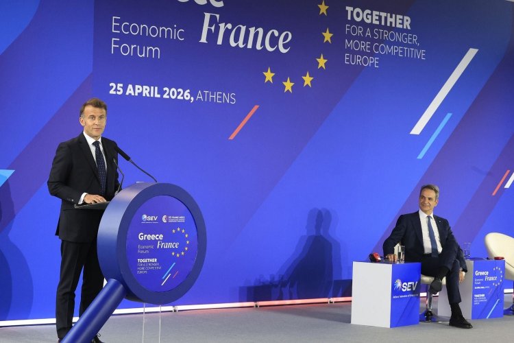 Greek-French Forum: Ισχυρό μήνυμα Μακρόν από το Ελληνογαλλικό Φόρουμ - Στο επίκεντρο επενδύσεις, IMEC και άμυνα