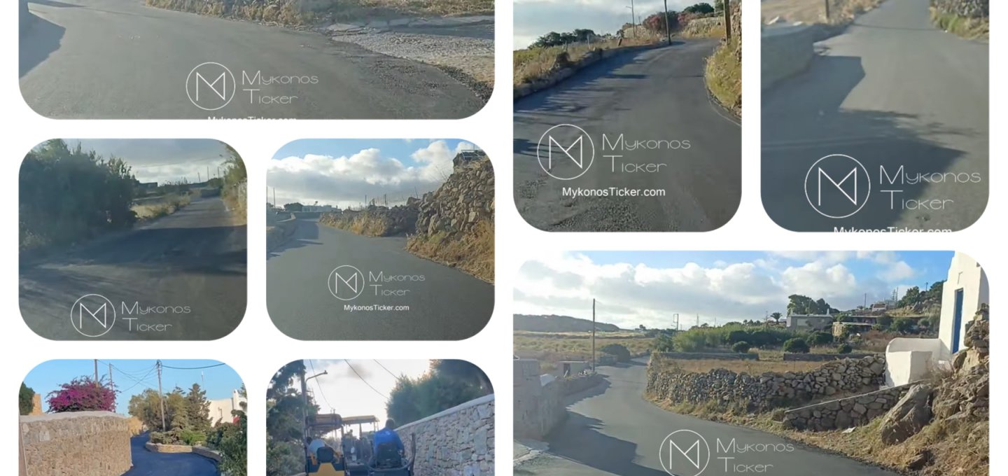 Mykonos Road Access - Χρήστος Βερώνης: Τα Έργα τρέχουν και τα Αποτελέσματα φαίνονται - Κάθε Μέτρο Ασφάλτου Αλλάζει το Νησί