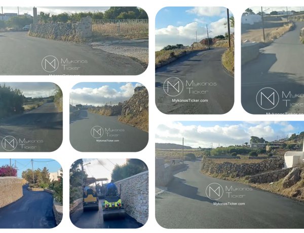Mykonos Road Access - Χρήστος Βερώνης: Τα Έργα τρέχουν και τα Αποτελέσματα φαίνονται - Κάθε Μέτρο Ασφάλτου Αλλάζει το Νησί