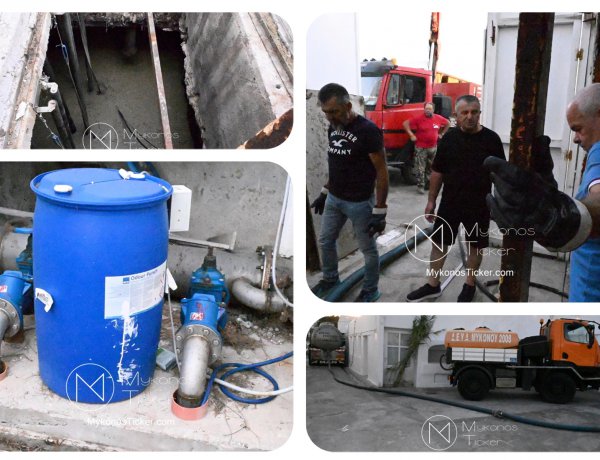 Wastewater Resilience: Η Υδρομηχανική εξυγίανση στην Αλευκάνδρα ως βέλτιστη πρακτική προληπτικής διακυβέρνησης από τη ΔΕΥΑ Μυκόνου