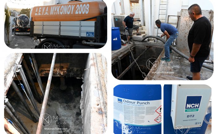 Mykonos Wastewater Resilience: Υδρομηχανική εξυγίανση του Αντλιοστασίου Αλευκάνδρας από τη ΔΕΥΑΜ με αυτοματοποιημένη τεχνολογία NCH DT2 ως μοντέλο προληπτικής Διακυβέρνησης